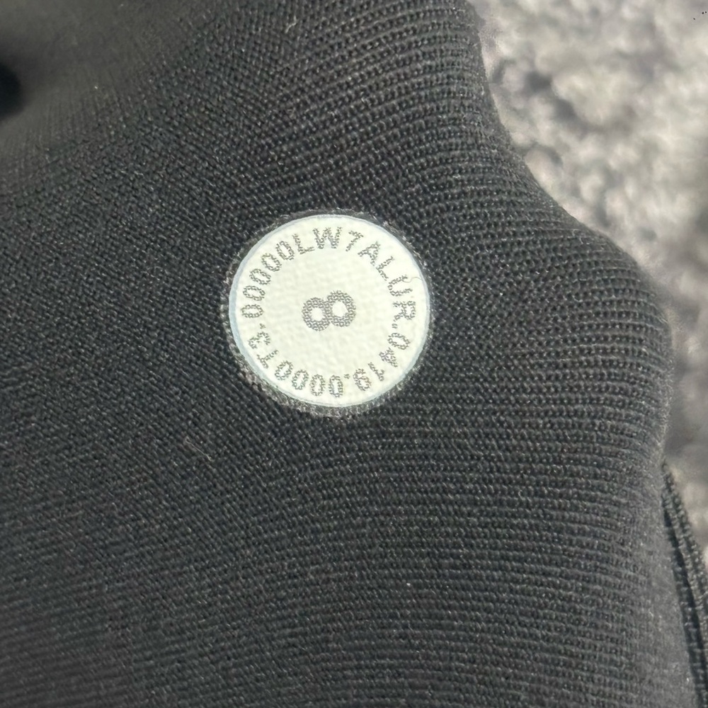 Lululemon Speed Up Short 2.5" Black White Ombre Speckle Activewear Gorpcore - Picture 8 of 11